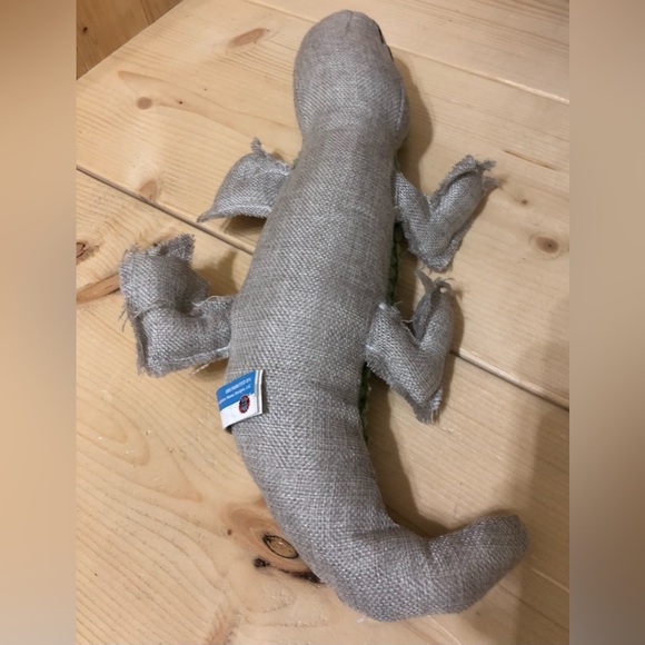 3/$15❤️ AKC squeaky crocodile pet toy NWOT length 15.5” - Picture 4 of 5